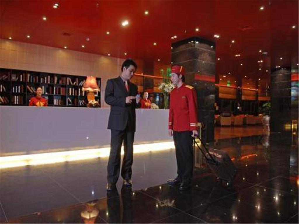 Gloria Plaza Hotel Kangqiao Shanghai Interior foto